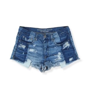 American Eagle Hi Rise Festival Shorts